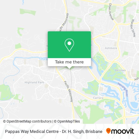 Pappas Way Medical Centre - Dr. H. Singh map
