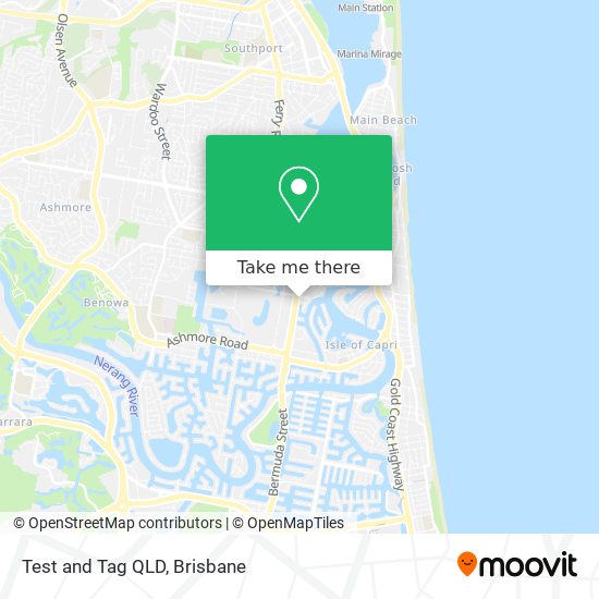 Test and Tag QLD map