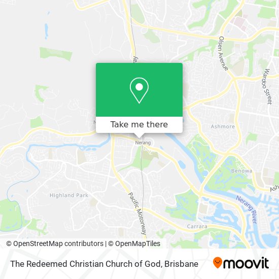 The Redeemed Christian Church of God map
