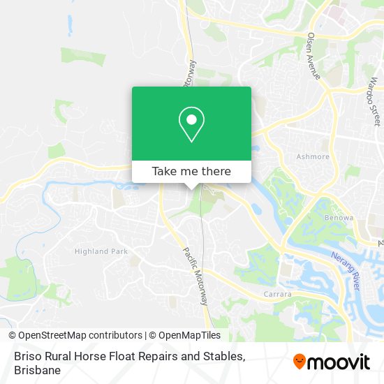 Briso Rural Horse Float Repairs and Stables map