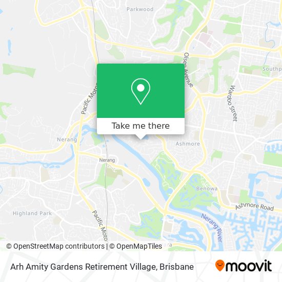 Arh Amity Gardens Retirement Village map