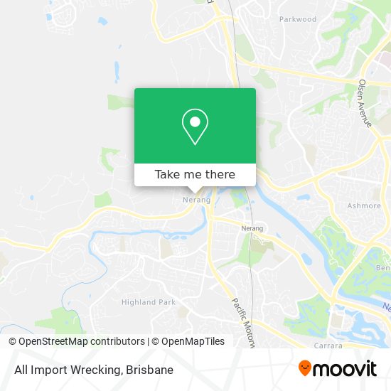 All Import Wrecking map