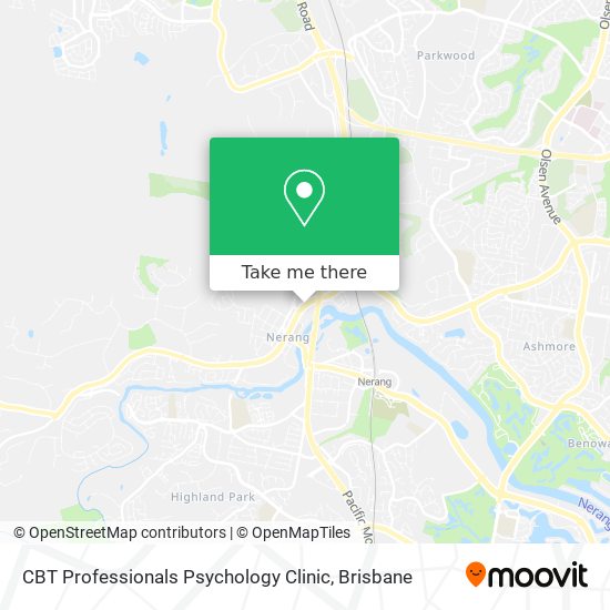 CBT Professionals Psychology Clinic map