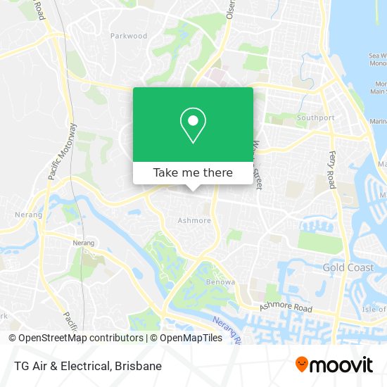 TG Air & Electrical map