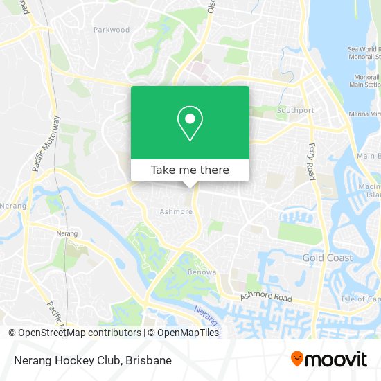 Nerang Hockey Club map