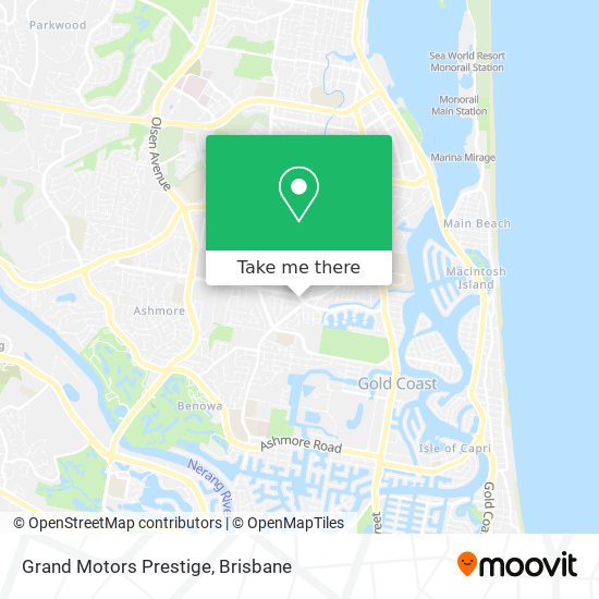 Grand Motors Prestige map