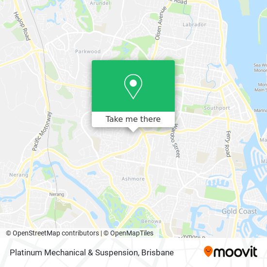 Platinum Mechanical & Suspension map