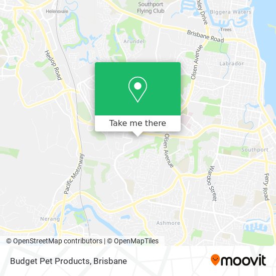 Budget Pet Products map