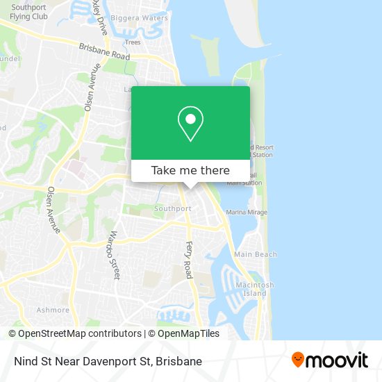 Nind St Near Davenport St map