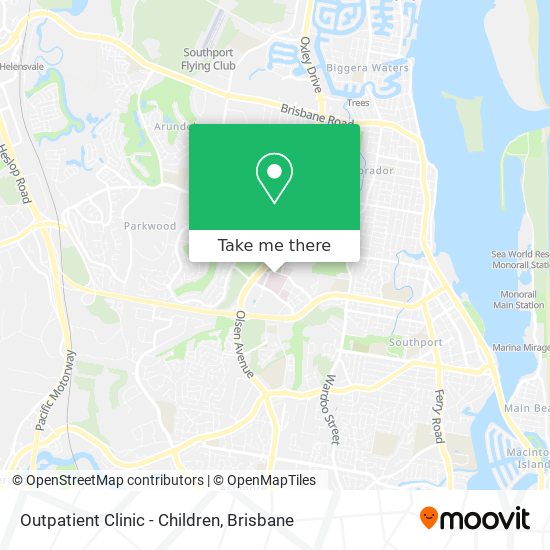 Outpatient Clinic - Children map