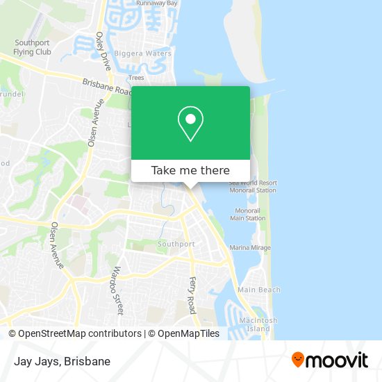 Jay Jays map