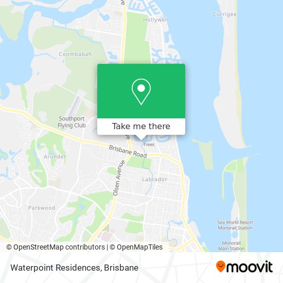 Waterpoint Residences map