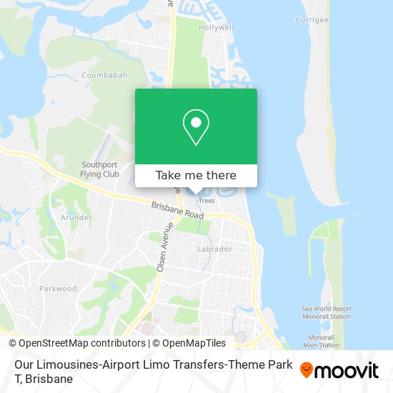 Our Limousines-Airport Limo Transfers-Theme Park T map