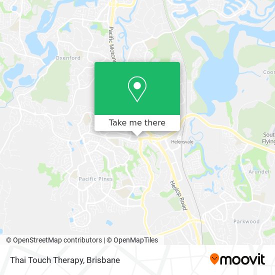Thai Touch Therapy map