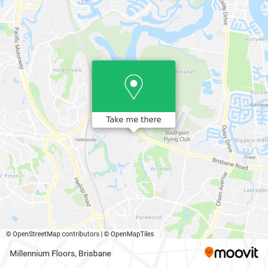 Millennium Floors map