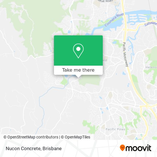 Nucon Concrete map