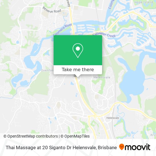 Mapa Thai Massage at 20 Siganto Dr Helensvale