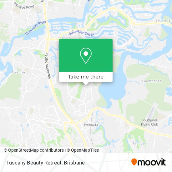 Tuscany Beauty Retreat map