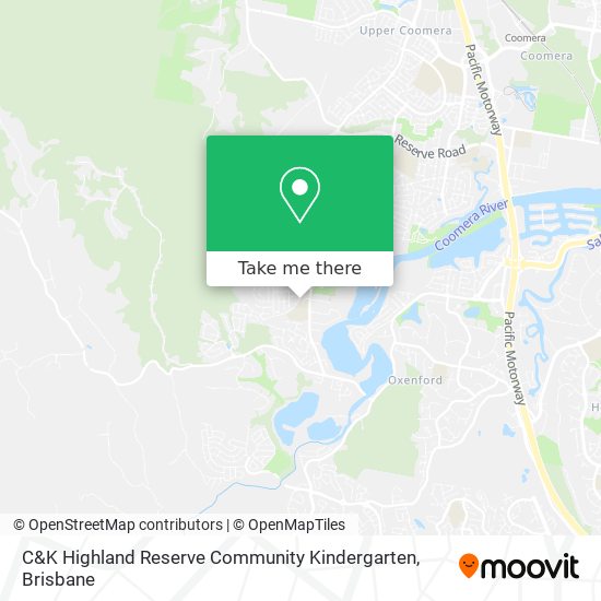 C&K Highland Reserve Community Kindergarten map
