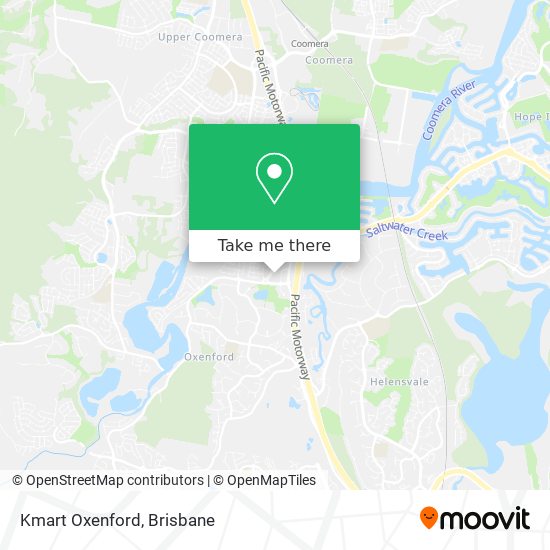 Kmart Oxenford map
