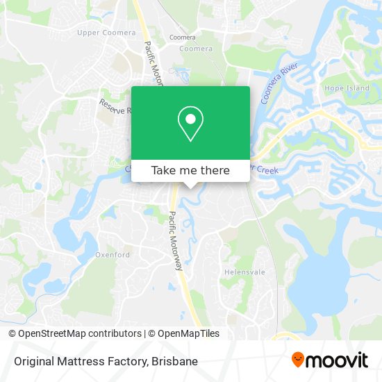 Original Mattress Factory map