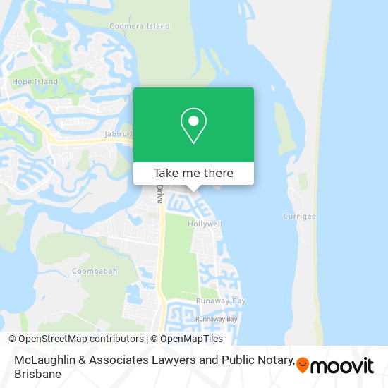 McLaughlin & Associates Lawyers and Public Notary map