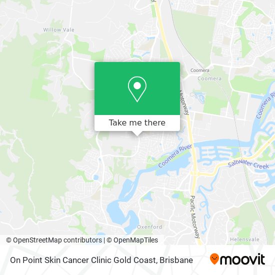 On Point Skin Cancer Clinic Gold Coast map