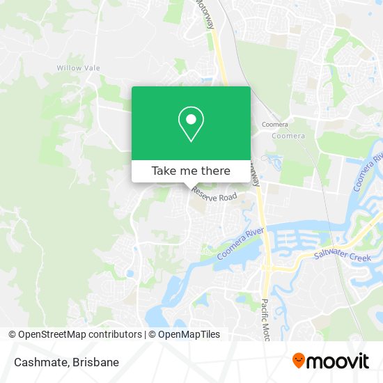 Cashmate map