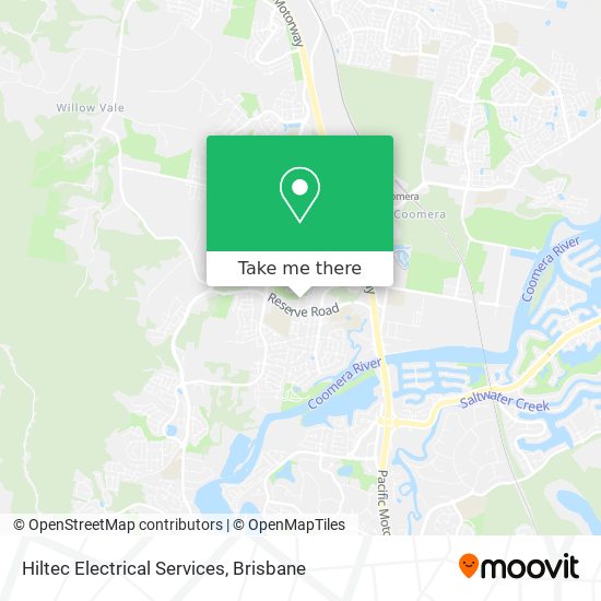 Hiltec Electrical Services map