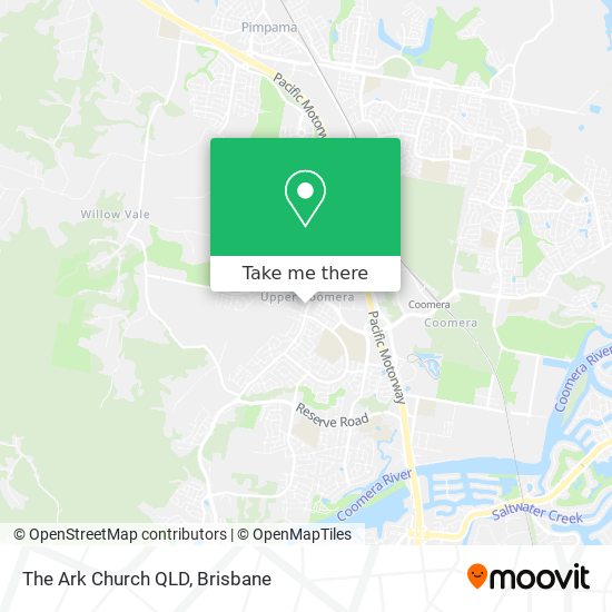 The Ark Church QLD map