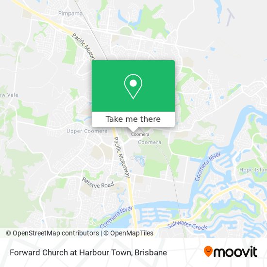 Forward Church at Harbour Town map