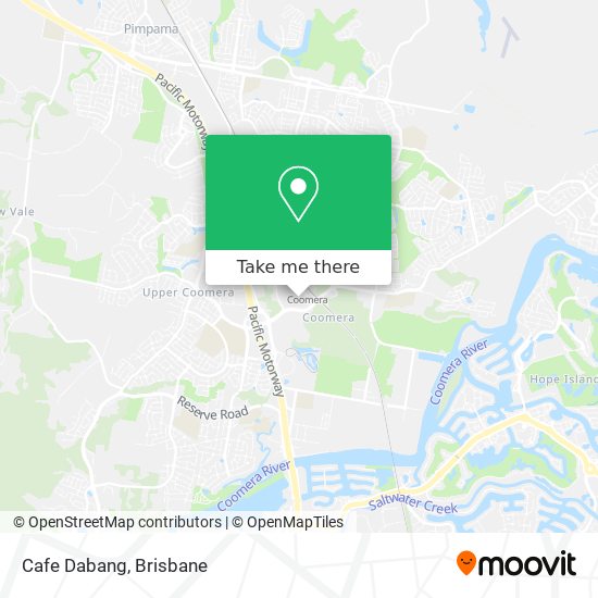 Cafe Dabang map