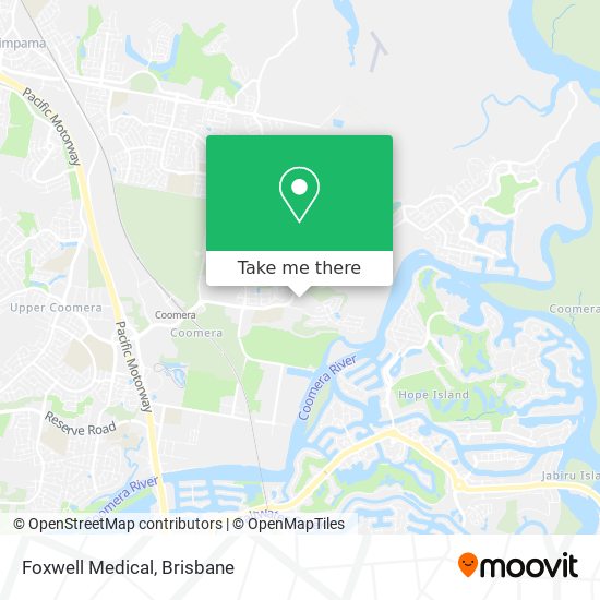 Mapa Foxwell Medical