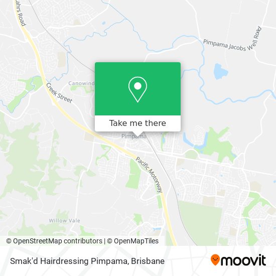 Smak'd Hairdressing Pimpama map