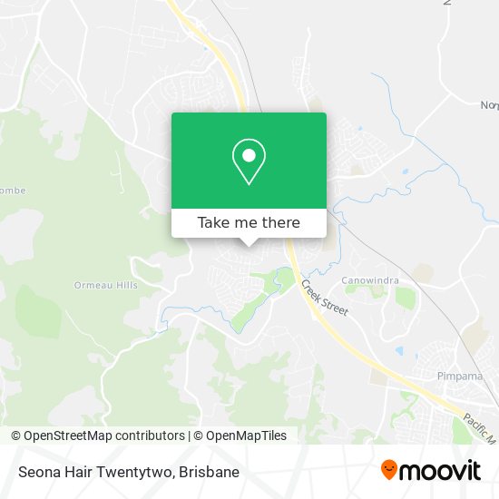 Seona Hair Twentytwo map