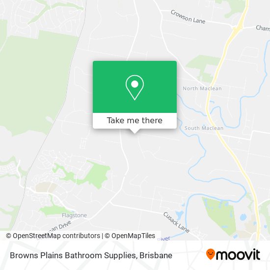 Browns Plains Bathroom Supplies map