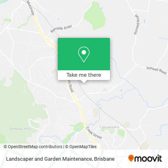 Landscaper and Garden Maintenance map