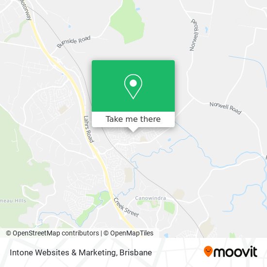 Intone Websites & Marketing map
