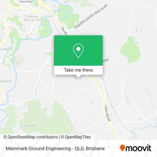 Mapa Mainmark Ground Engineering - QLD