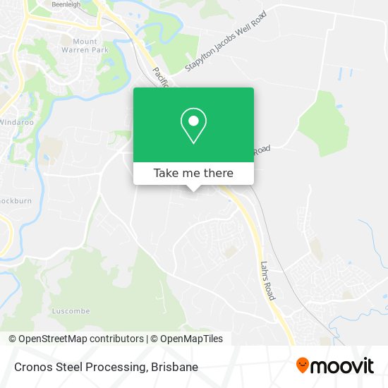 Cronos Steel Processing map