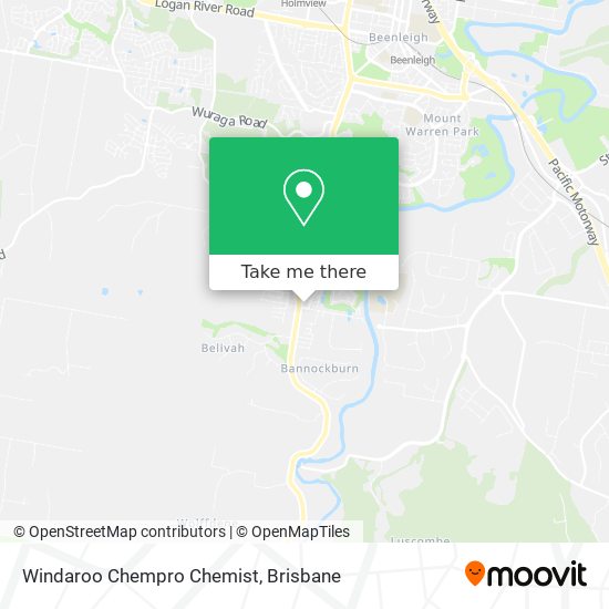 Windaroo Chempro Chemist map