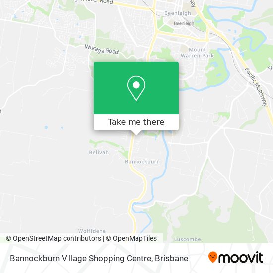 Bannockburn Village Shopping Centre map