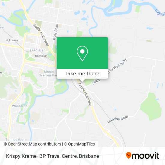 Krispy Kreme- BP Travel Centre map
