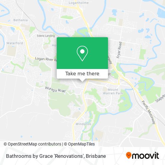 Bathrooms by Grace 'Renovations' map