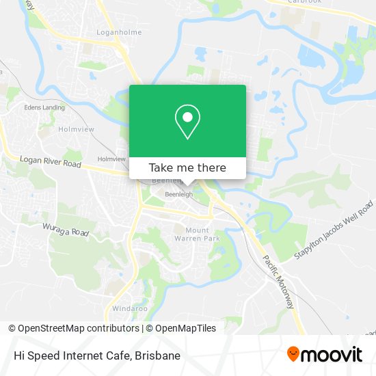 Hi Speed Internet Cafe map