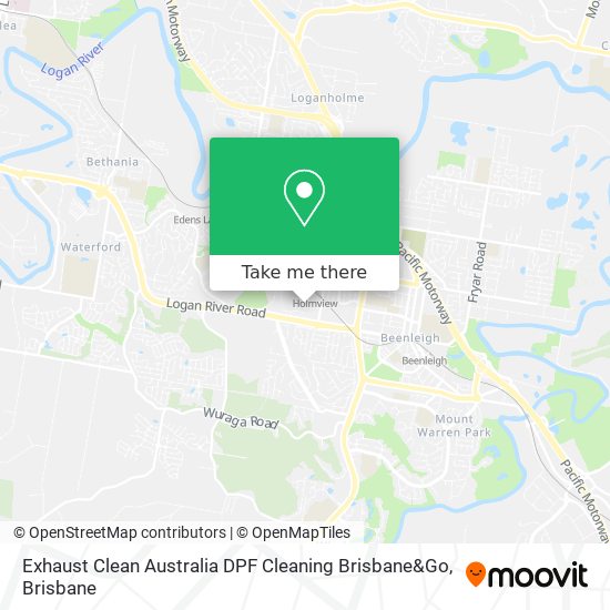 Exhaust Clean Australia DPF Cleaning Brisbane&Go map