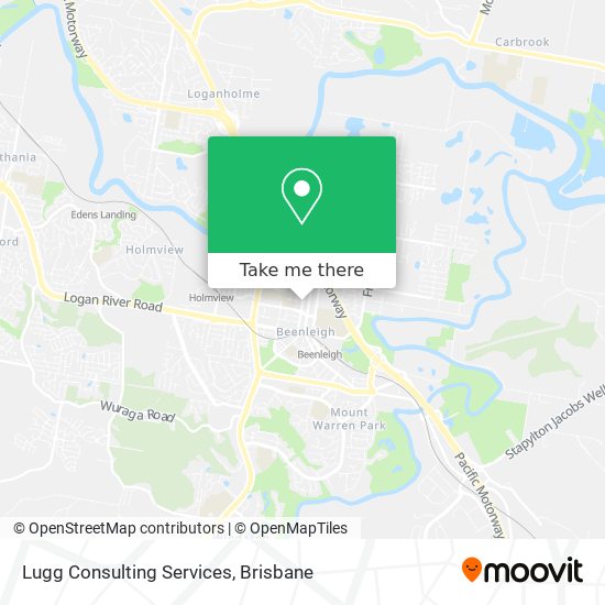 Lugg Consulting Services map
