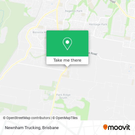 Newnham Trucking map