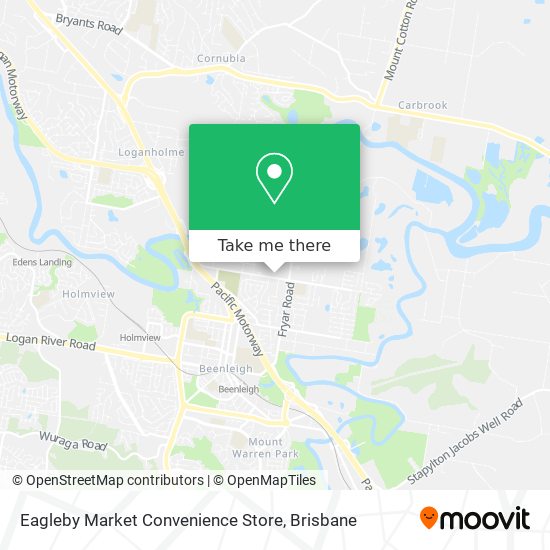 Eagleby Market Convenience Store map