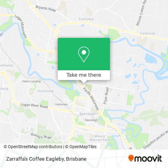 Zarraffa's Coffee Eagleby map